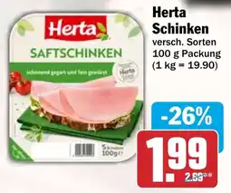 HIT Herta Schinken Angebot