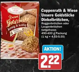 HIT Coppenrath & Wiese Unsere Goldstücke Dinkelbrötchen Angebot