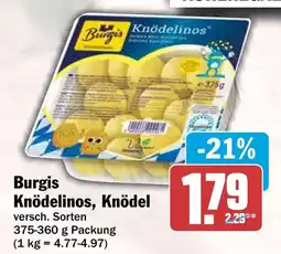 HIT Burgis Knödelinos, Knödel Angebot