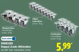 Lidl PARKSIDE Doppel-/Lenk-/Minirollen Angebot