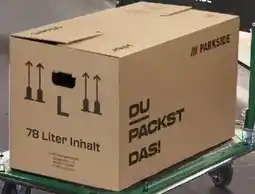 Lidl PARKSIDE Umzugskarton Angebot
