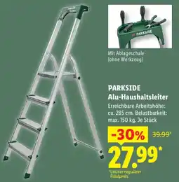 Lidl PARKSIDE Alu-Haushaltsleiter Angebot