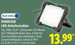 Lidl PARKSIDE LED-Arbeitsstrahler Angebot
