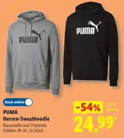 Lidl PUMA Herren-Sweathoodie Angebot