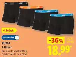 Lidl PUMA 4 Boxer Angebot