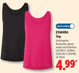 Lidl ESMARA Top Angebot
