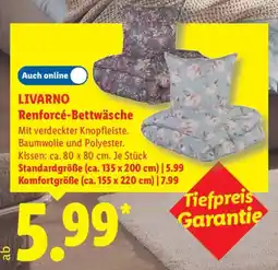 Lidl LIVARNO Renforcé-Bettwäsche Angebot
