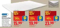 Lidl LIVARNO Matratzenauflage Angebot