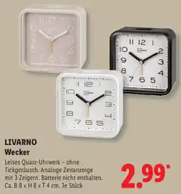 Lidl LIVARNO Wecker Angebot