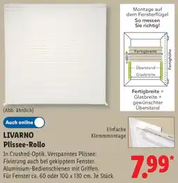Lidl LIVARNO Plissee-Rollo Angebot