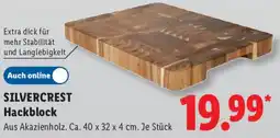 Lidl SILVERCREST Hackblock Angebot