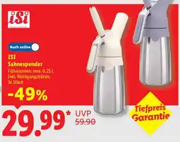 Lidl ISI Sahnespender Angebot