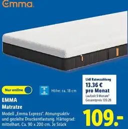 Lidl EMMA Matratze Angebot