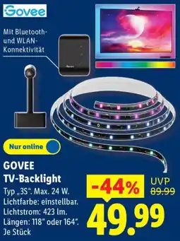 Lidl GOVEE TV-Backlight Angebot