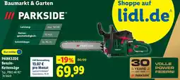 Lidl PARKSIDE Benzin Kettensäge Angebot