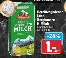 HIT Berchtesgadener land bergbauern milch Angebot