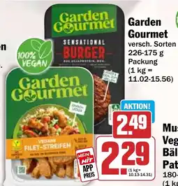 HIT Garden Gourmet Angebot