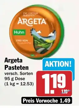 HIT Argeta Pasteten Angebot