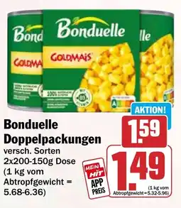 HIT Bonduelle Doppelpackungen Angebot