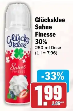 HIT Glücksklee Sahne Finesse Angebot