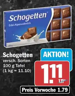 HIT Schogetten Angebot