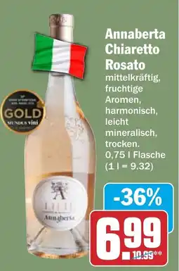 HIT Annaberta Chiaretto Rosato Angebot