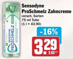HIT Sensodyne ProSchmelz Zahncreme Angebot