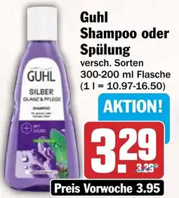 HIT Guhl Shampoo oder Spülung Angebot