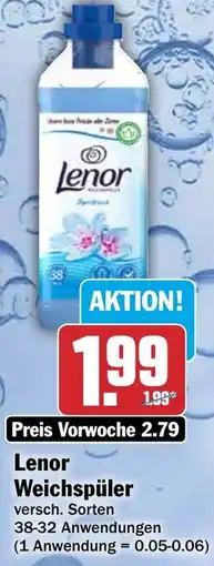 HIT Lenor Weichspüler Angebot