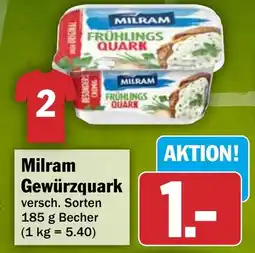 HIT Milram Gewürzquark Angebot