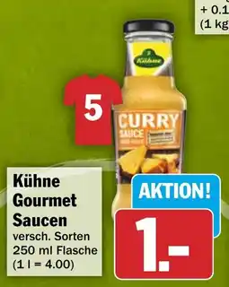 HIT Kühne Gourmet Saucen Angebot
