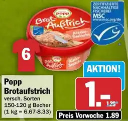HIT popp Brotaufstrich Angebot