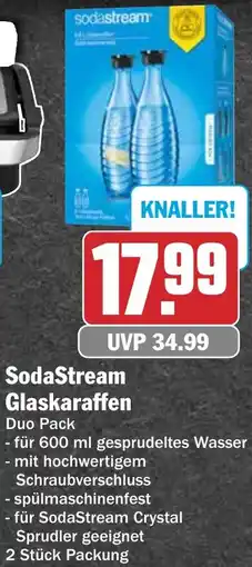 HIT SodaStream Glaskaraffen Angebot