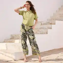 NKD Damen-Hose aus Viskose-Leinen-Mix Angebot