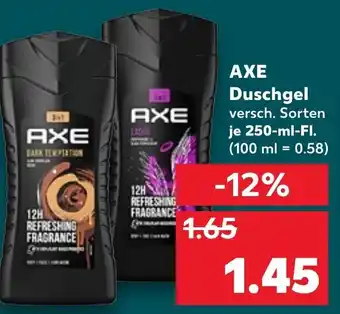 Kaufland Axe Duschgel je 250-ml-Fl Angebot