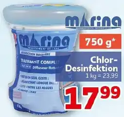 CENTERSHOP Marina Chlor Desinfektion Angebot