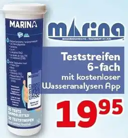 CENTERSHOP Marina Teststreifen 6-fach Angebot