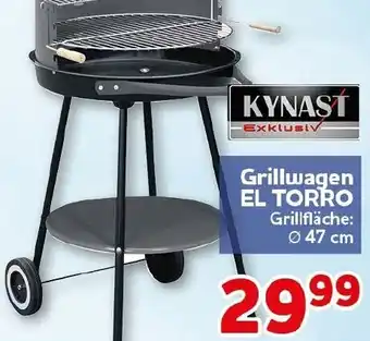 CENTERSHOP KYNAST Grillwagen EL TORRO Angebot