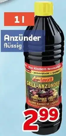 CENTERSHOP Anzünder Angebot