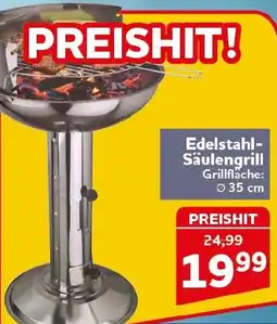 CENTERSHOP Edelstahl Säulengrill Angebot