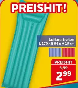 CENTERSHOP Luftmatratze Angebot