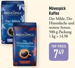 Galeria Markthalle Mövenpick Kaffee Angebot