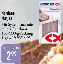 Galeria Markthalle Nordsee Matjes Angebot