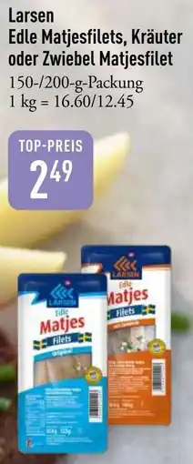 Galeria Markthalle Larsen Edle Matjesfilets, Kräuter oder Zwiebel Matjesfilet Angebot
