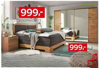 XXXLutz Linea natura boxspringbett oder dreh- und schwebetürenschrank Angebot