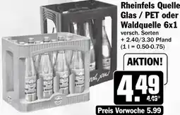 HIT Rheinfels Quelle oder Bergische Waldquelle Angebot