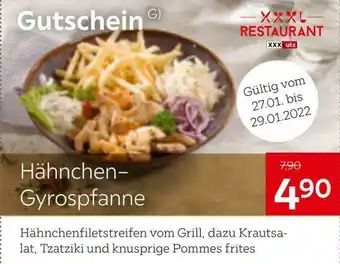 XXXLutz Hähnchen–gyrospfanne gutschein Angebot