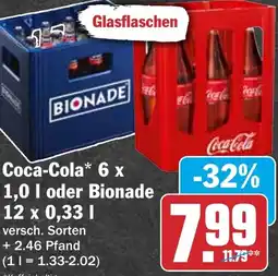 HIT Coca-Cola oder Bionade Angebot