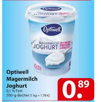 Famila Nord Ost Optiwell magermilch joghurt Angebot