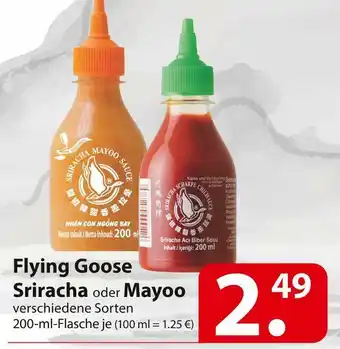 Famila Nord Ost Flying goose sriracha oder mayoo Angebot